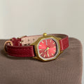 Retro Square Dial Watch [FZNHQMQ1]