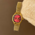 Retro Square Dial Watch [3ZKLMB3C]