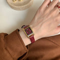 Retro Square Roman Numeral Watch [3ZVY8KKO]