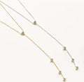 Rhinestone Tassel Drop Necklace [HVY9K4QB]