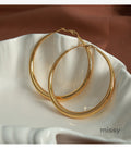 Rivka Statement Hoop Earrings [W61TN0LC]