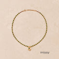Ronni Beaded Charm Necklace [SPON78I5]