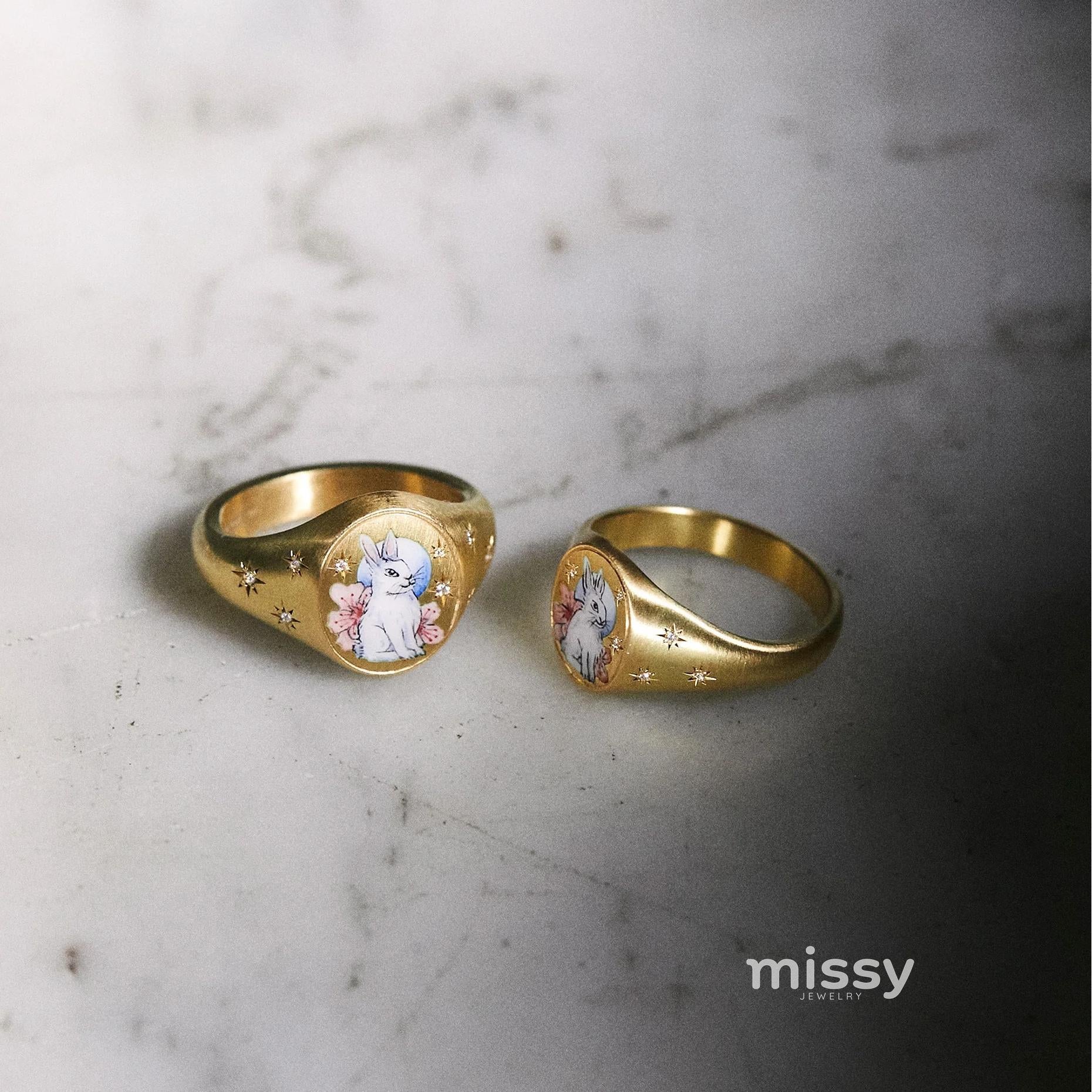 Ronni Motif Statement Ring [LSGP5UIX]