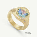 Ronni Motif Statement Ring [HKW47RMP]