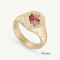 Ronni Motif Statement Ring [RZCTTRVJ]