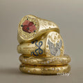 Ronni Motif Statement Ring [IGF3J2DO]