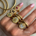 Ronni Motif Statement Ring [NOGLO8VK]