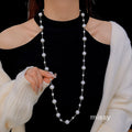 Rosaleen Pleated Pearl Necklace [NBLZW5G3]