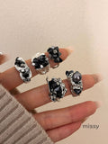 Rosalinda Organic Lava Ring [NYP0N08G]