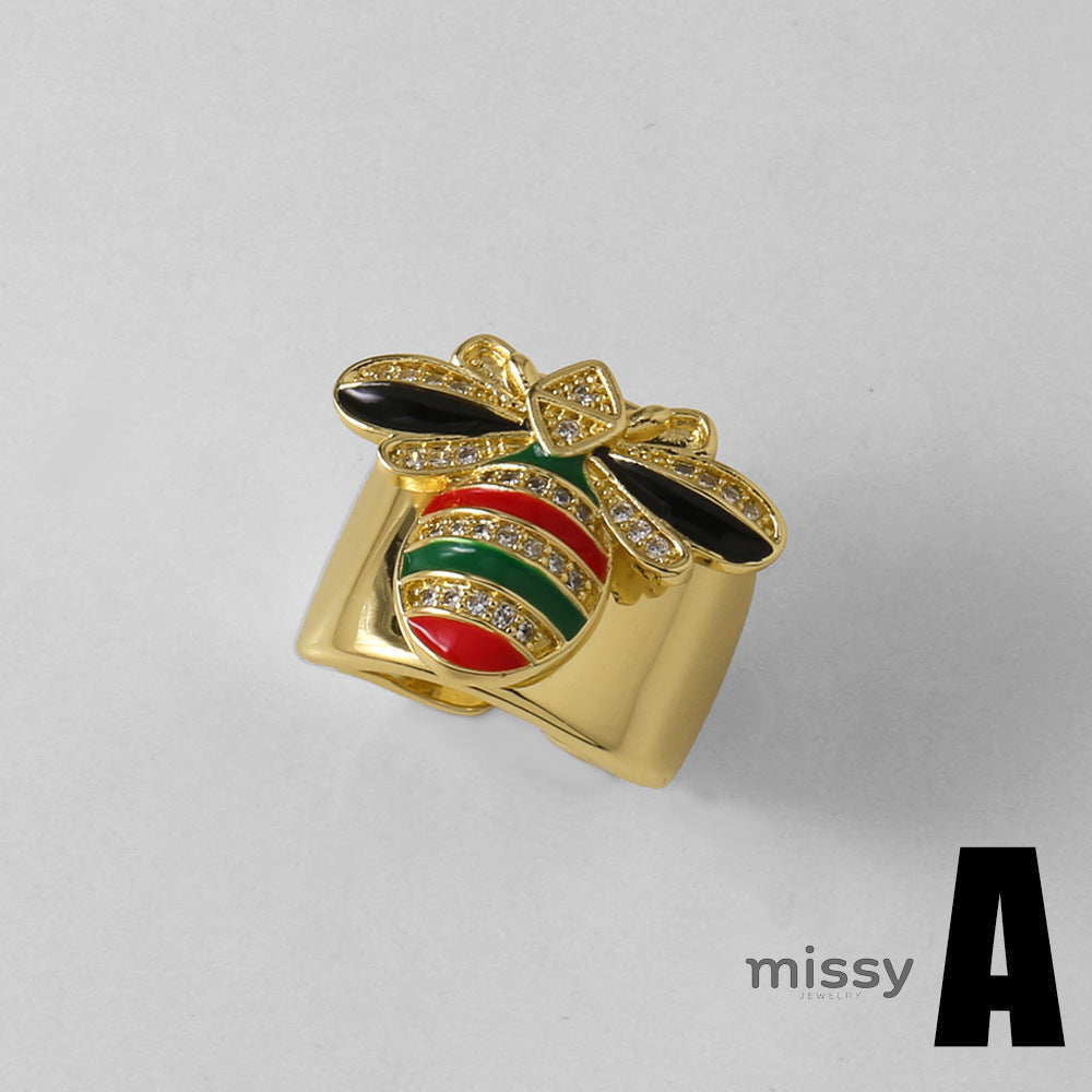 Rosanna Sparkling Bee Ring [2CVEZ5WV]