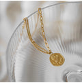 Rose Pendant Chain Necklace [SOOAY4DS]