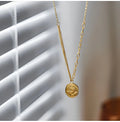 Rose Pendant Chain Necklace [IV014MGJ]