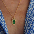 Rotatable Four-Leaf Clover Pendant Necklace [A6SVQ7CS]