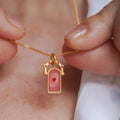 Rotatable Four-Leaf Clover Pendant Necklace [TOXQRRO7]