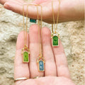 Rotatable Four-Leaf Clover Pendant Necklace [0H57YZRN]