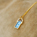 Rotatable Four-Leaf Clover Pendant Necklace [6O5JBQ0C]