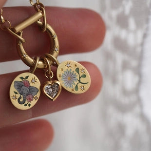 Rotatable Four-Leaf Clover Pendant Necklace [UGPSOYA9]