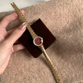 Round Dial Bracelet Watch [514ZSXPO]