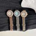 Round Dial Bracelet Watch [T3NTF76C]