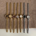 Round Dial Bracelet Watch [QD75YR00]