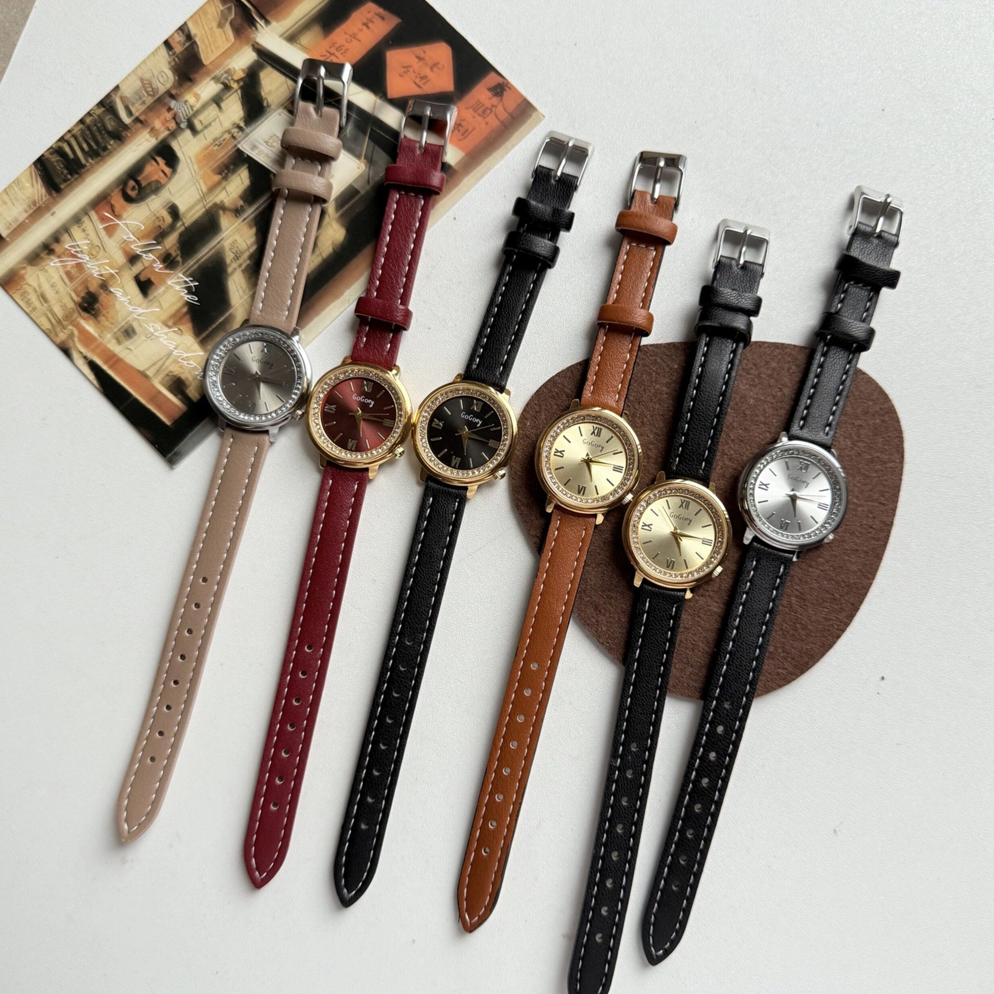 Round Small Dial Wrist Watch [576LIAE2]