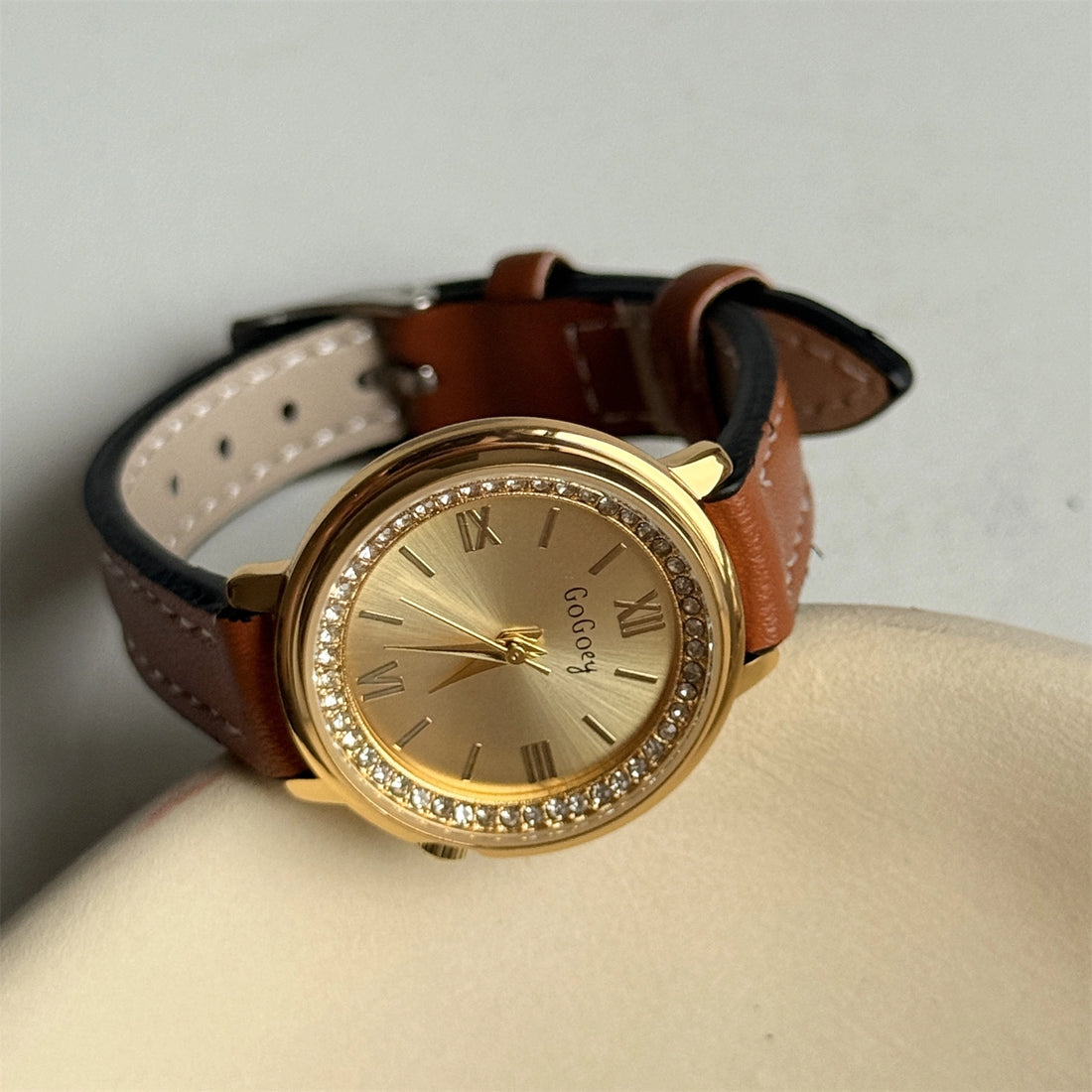 Round Small Dial Wrist Watch [531AV6XK]