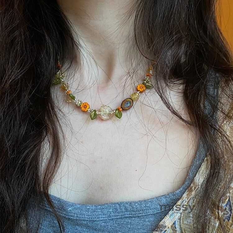 Rozalyn Delicate Floral Choker [A33K71KW]