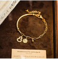 Ruyi Gourd Fortune Bangle Bracelet [RF4JBFXN]