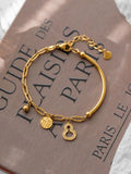 Ruyi Gourd Fortune Bangle Bracelet [00TWD05N]