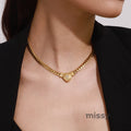 Ryen Titanium Heart Necklace