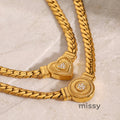 Ryen Titanium Heart Necklace