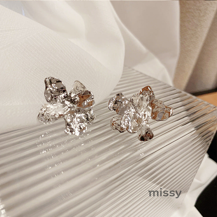 Ryla Sculptural Floral Studs [V5UY2EYM]