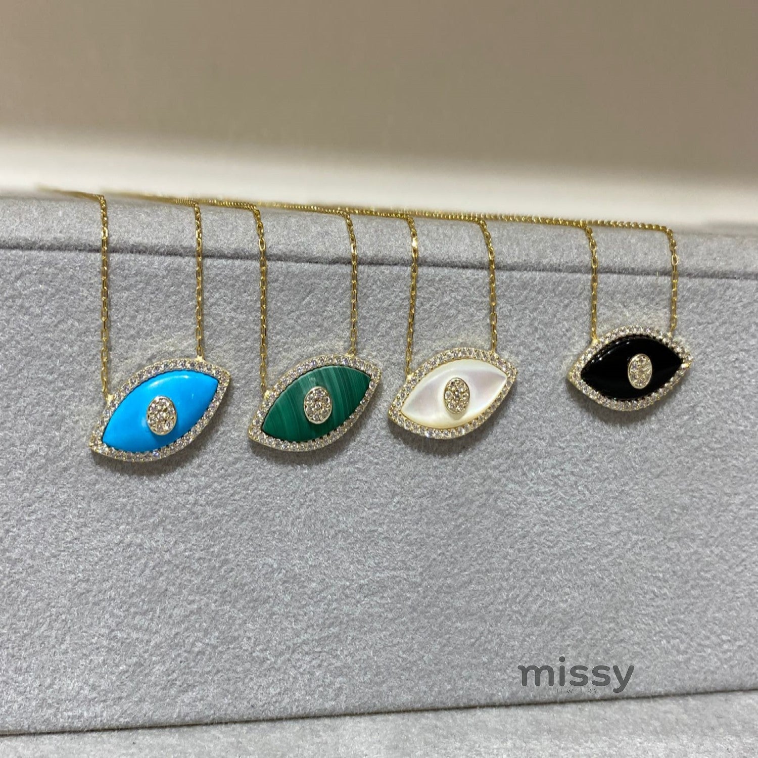 Rylee Evil Eye Pendant Necklace [4J3JW74R]