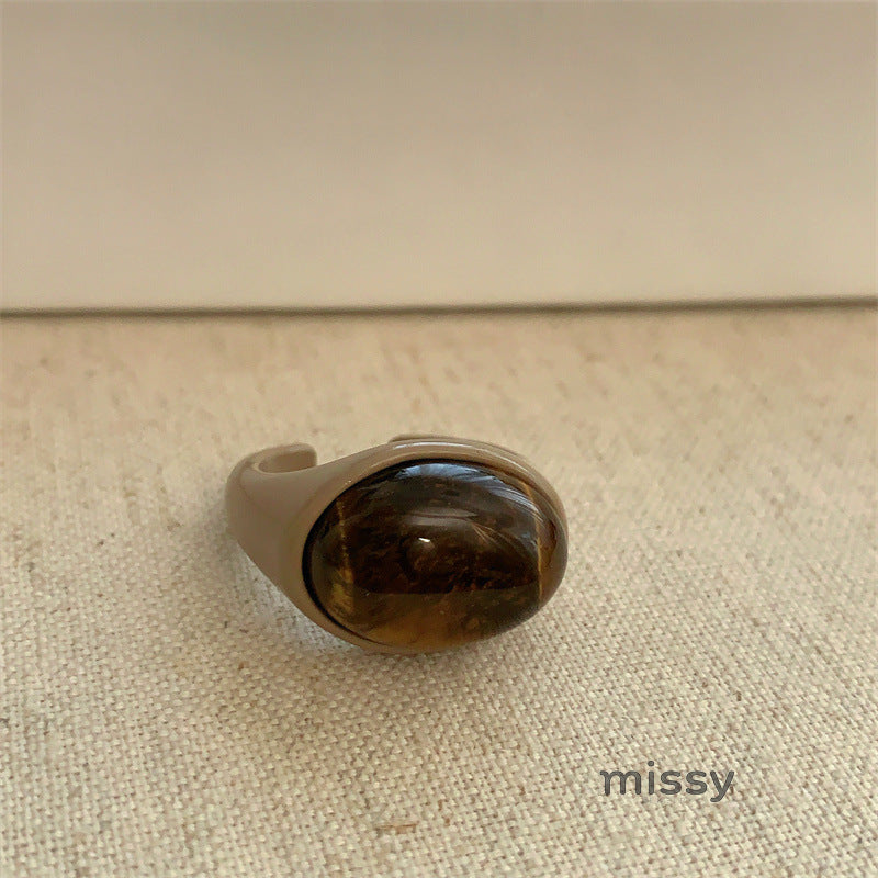 Sadee Chunky Resin Ring [LQXWAWNS]