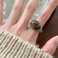 Sadee Chunky Resin Ring [6NB89A57]