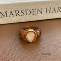 Sadee Chunky Resin Ring [I5K4ZQPI]