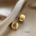 Sanai Matte Square Hoops [36QCDBI4]