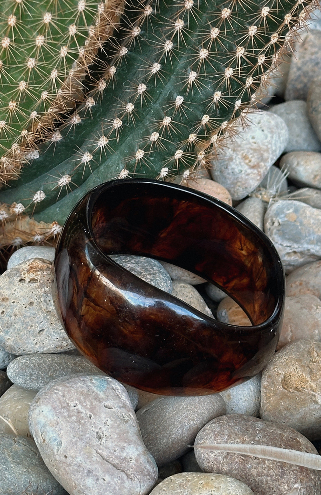 Missy Jewelry Sania Tortoise Shell Link Bracelet