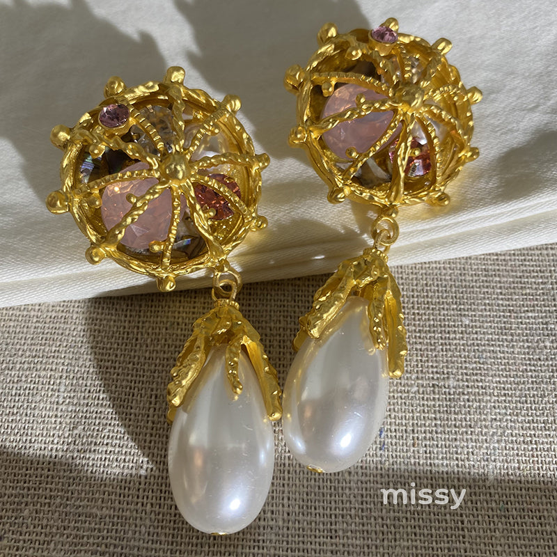 Sawyer Baroque Pearl Earrings [5V1KB8SO]