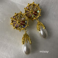 Sawyer Baroque Pearl Earrings [FIHYIC9T]