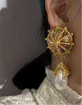 Sawyer Baroque Pearl Earrings [B24SIYEA]