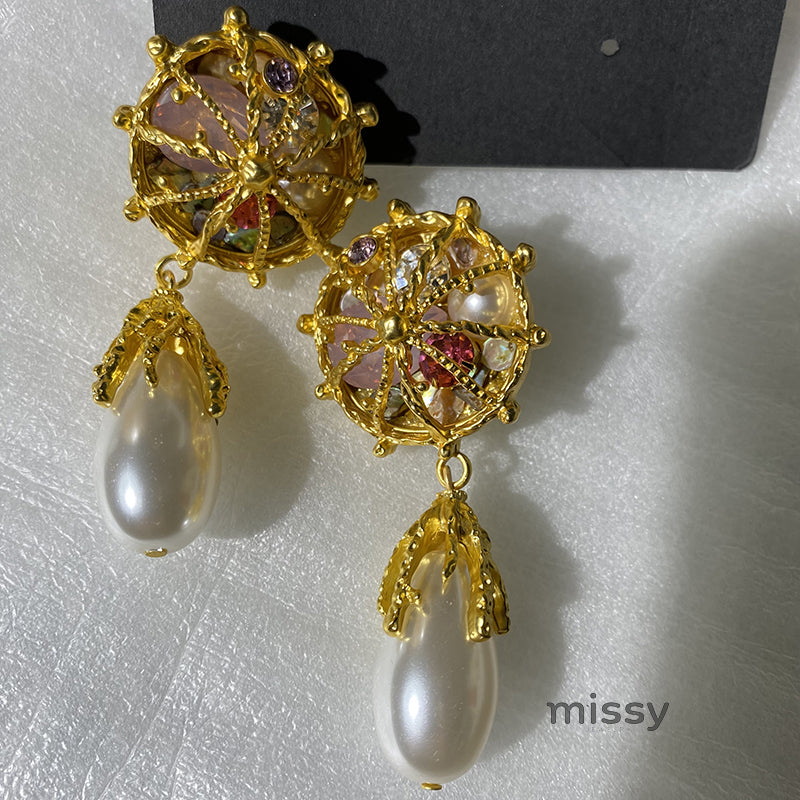 Sawyer Baroque Pearl Earrings [QKD9I7ID]
