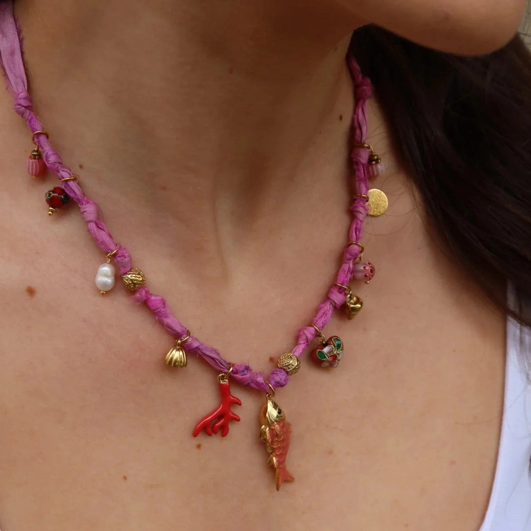 Seaside Charm Pendant Necklace [94M1VB1N]