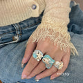 Sedona Ocean Treasure Stacked Rings [T09CVTP4]