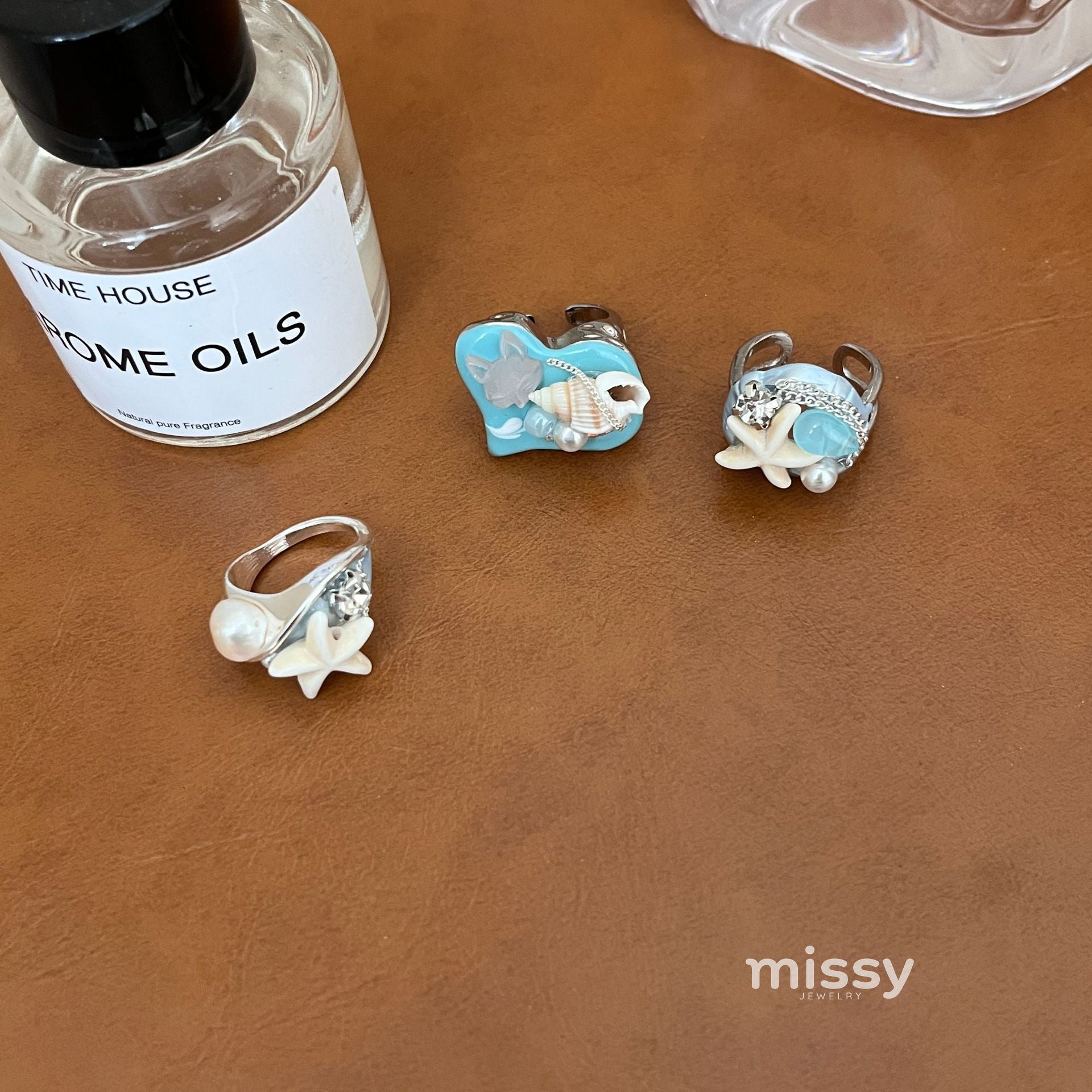Sedona Ocean Treasure Stacked Rings [OGCV6HII]