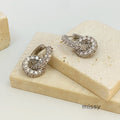 Selin Zircon Huggie Hoop Earrings [FCVIF8P0]