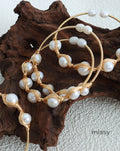 Serinity Brass Baroque Pearl Bracelet [5DYLFQI4]
