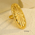 Shaniya 18K Gold Plated Hoop Earrings [T7600E9Q]