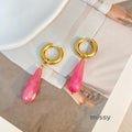 Shanvi Natural Stone Drop Earrings [791T28SZ]