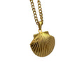 Shell Locket Pendant Necklace [PGJJYNOA]
